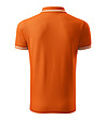 Оранжева мъжка блуза с контрастни кантове Urban-1 снимка