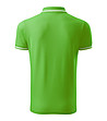 Светлозелена мъжка блуза с контрастни кантове Urban-1 снимка