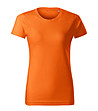 Дамска памучна тениска в оранжево Basic-0 снимка