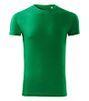 Памучна мъжка тениска в зелено Viper-0 снимка