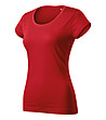 Памучна дамска тениска в червено Viper-2 снимка