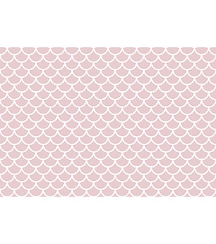 Постелка с принт Waves in pink 52х75 см снимка