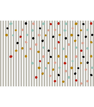 Постелка с принт Lines and dots 52х75 см снимка