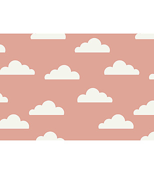 Постелка с принт Clouds in Pink Sky 52х75 см снимка