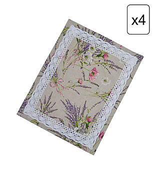 Комплект от 4 текстилни салфетки Grosso 35x45 см снимка