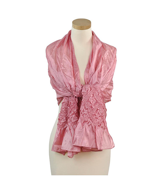Дамски шал в розово Tavia снимка