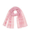 Розов дамски шал от бамбукови влакна и коприна-0 снимка