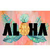 Постелка с принт Aloha 52х75 см-0 снимка