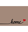 Постелка с принт Home is love 52х75 см-0 снимка