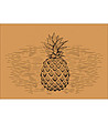 Постелка с принт Pineapple 52х75 см-0 снимка