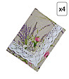 Комплект от 4 текстилни салфетки Grosso 35x45 см-1 снимка