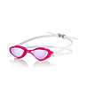 Очила за плуване в циклама и бяло с огледални лещи Xeno-0 снимка