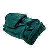 Тъмнозелен памучен халат за ръст 164 см-0 снимка