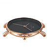 Розовозлатист дамски часовник с черен циферблат Gracie-3 снимка
