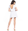 Елегантна бяла рокля Marisa-1 снимка