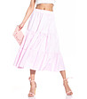 Памучна пола в розово Tera-0 снимка