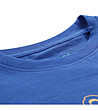 Детска памучна тениска в синьо Ivaro-3 снимка