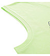 Мъжка тениска без ръкави в светлозелено с памук Houdin-2 снимка