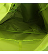 Unisex раница в тъмносиво с неоновозелени елементи Atticuse 25 л-3 снимка