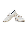 Бели дамски обувки -3 снимка