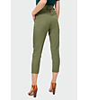 Дамски панталон в зелено Kristin-1 снимка