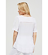 Бяла дамска блуза-1 снимка