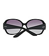 Дамски черни слънчеви очила-3 снимка