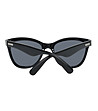 Черни дамски слънчеви очила-3 снимка
