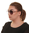 Дамски слънчеви очила в розовозлатисто-0 снимка