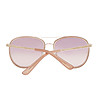 Дамски розовозлатисти слънчеви очила-3 снимка