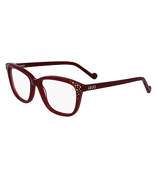 Дамски рамки за очила във вишнев нюанс снимка