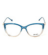 Дамски диоптрични рамки за очила в синьо-1 снимка