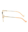 Дамски диоптрични рамки за очила в златисто-2 снимка
