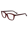 Дамски рамки за очила във вишнев нюанс-0 снимка