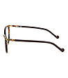 Дамски рамки за очила в тъмен цвят бургунд-2 снимка