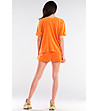 Дамска оранжева блуза Alliz-4 снимка