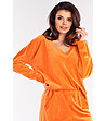 Оранжева дамска блуза Gladis-0 снимка