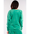 Зелена дамска блуза Gladis-1 снимка