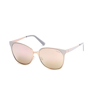 Дамски слънчеви очила в розовозлатисто и сиво снимка