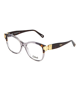 Сиви дамски рамки за очила с кафяви дръжки Penelope снимка