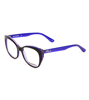 Дамски рамки за очила в лилаво и черно Mareta снимка