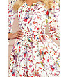 Многоцветна лятна рокля с флорален принт Ivette-4 снимка