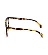 Дамски рамки за очила в кафяво и жълто-2 снимка