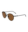 Черни unisex слънчеви очила с кафяви лещи Sino-0 снимка