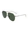Златисти слънчеви очила авиатор със зелени лещи Linela-0 снимка