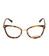 Дамски рамки за очила в цвят хавана Nadia-1 снимка