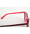 Дамски слънчеви очила с рамки в черно и розово Leonie-3 снимка