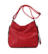 Дамска чанта в червено Evana-0 снимка