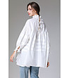 Дамска памучна блуза в бялo Olivia-1 снимка