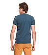 Памучна мъжка тениска в син нюанс Petre-1 снимка